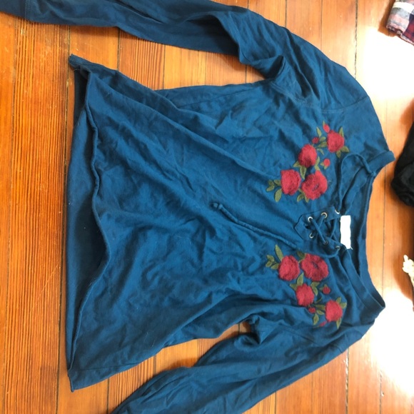 Long sleeve crop top - Picture 1 of 1